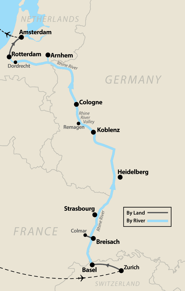 Cruising the Rhine River: Legendary Landscapes, History & Art ...