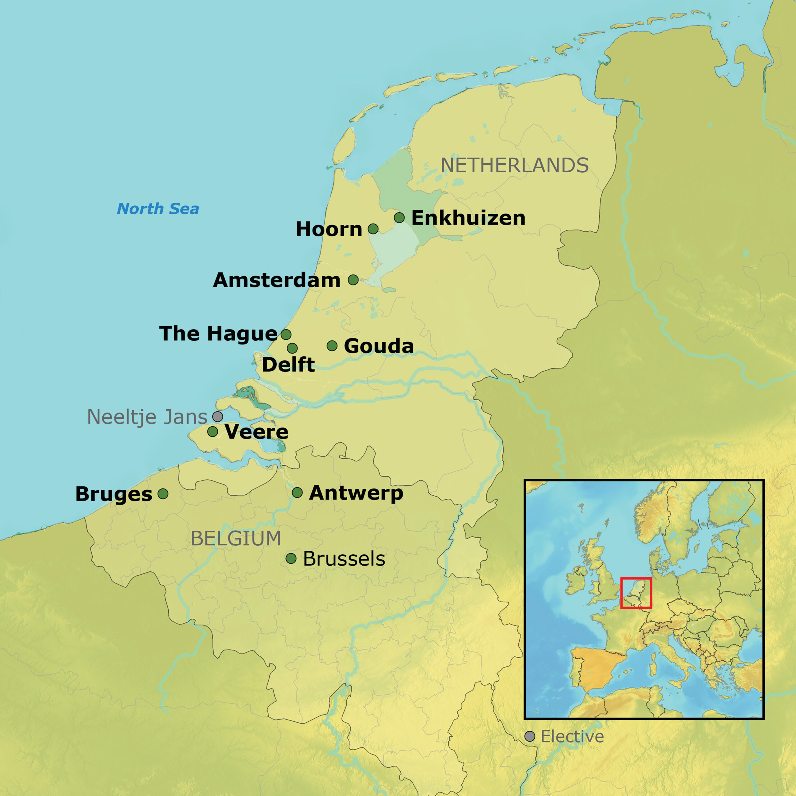 Dutch Waterways_Map