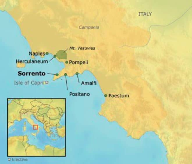 Amalfi map