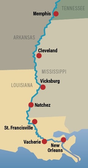 Mississippi map Mississippi map