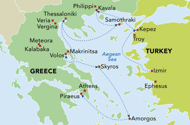 Turkey To Greece Byzantium, Devotion & Dominion Aboard Emerald Azzurra 