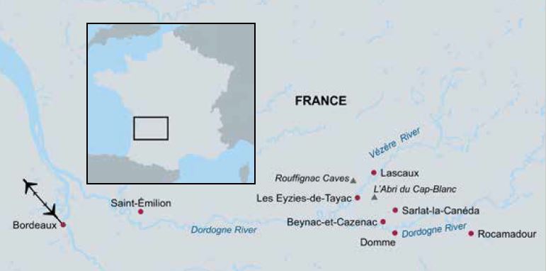 VL Dordogne map