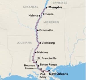 Lower Mississippi River Cruise - New Orleans to Memphis - National ...