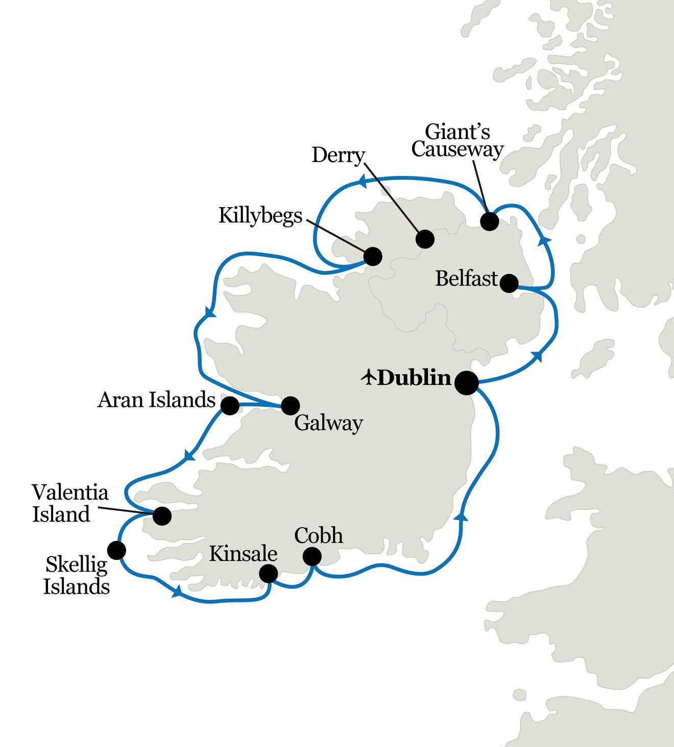 2026 Ireland map