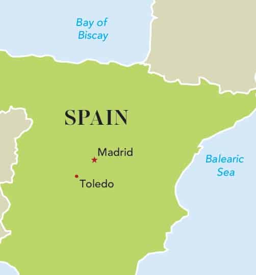 Madrid map